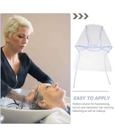 Healvian Lot de 12 Bonnets Jetables Bleu pour M ches de Cheveux sans Crochet Film Plastique Imperm able Petits Trous Taille Unique pour Salon de Coiffure et Coloration Capillaire - Buy Online on GoSupps.com