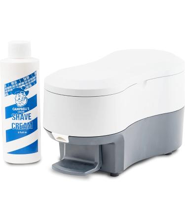 Campbells LatherKing Hot Lather Machine | Barber Shop Equipment | 12 oz. Pre-Mixed Shave Cream Bottle - Buy Online on GoSupps.com