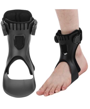 Drop Foot Brace Orthosis Drop Foot Stabilizer Light Balance Foot Drop Orthosis for Hemiplegia Stroke Shoes Walking (Left foot M)