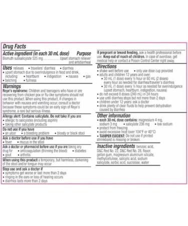 Pepto Bismol Liquid Cherry 8 oz: Fast Relief for Upset Stomach - Buy Online on GoSupps.com