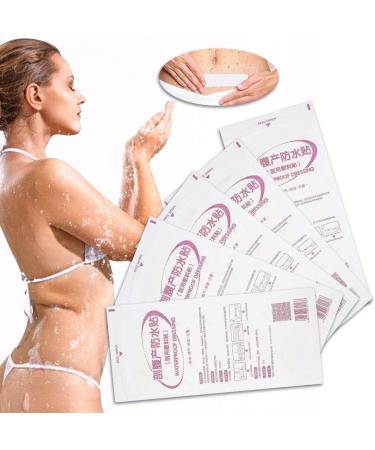 Silicone Scar Sheets & Strips - 5 Pcs Waterproof Keloid & Surgical Scar Remover Tape | Professional Wound Dressing & Shower Protector - Buy Online on GoSupps.com