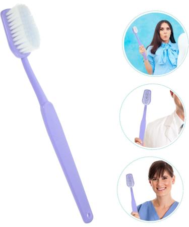 VICASKY Large Toothbrush Costume Prop | Oversized Flocking Purple Toy for Pranks & Photo Booths - Buy Online on GoSupps.com