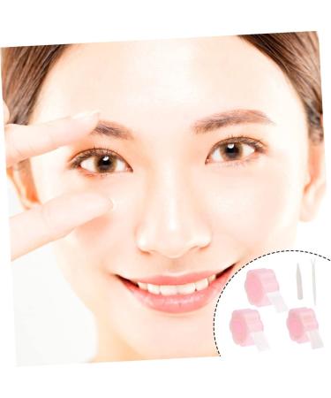 FOMIYES 9 Rolls Double Eyelid Sticker Breathable Eyelid Lift Eyelid Invisible Fold Eyelid Droopy Eyelid Tape Eyelid Stickers No Trace Pink Double Eyelid Fiber Lifting Belt - Buy Online on GoSupps.com