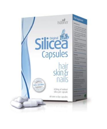 Hubner Silicea for Hair Skin and Nails - Pack of 60 Capsules