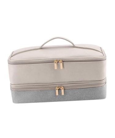 Milageto Carrying Case for Hair Dryer Hair Accessories Storage Bag Multipurpose Hair Tool Organizer Travel Bag for Styler Straightener