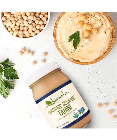 Kevala Organic Sesame Tahini 16 oz | Pure, Nutritious & Delicious - Buy Online on GoSupps.com