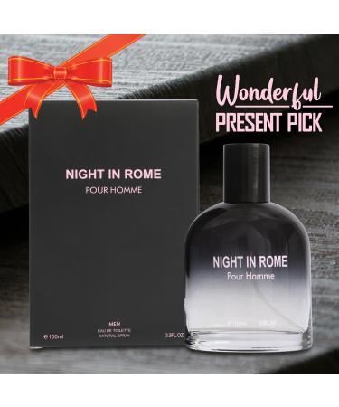 Night In Rome Spray Cologne - Eau De Toilette for Men - 3.3 fl.oz - Buy Online on GoSupps.com