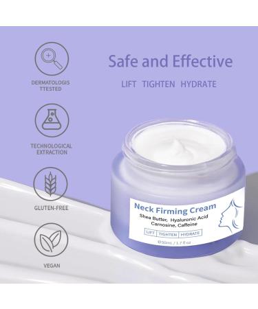 Fvquhvo Neck Firming Cream | Anti-Aging Tighten & Lift | Even Skin Tone for All Skin Types - Buy Online on GoSupps.com