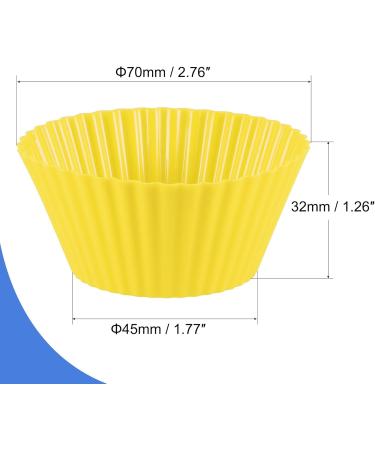 20pcs Wax Melt Warmer Liners - Silicone Candle Scent Melter Replacement - Yellow | Sourcing Map - International Shipping - Buy Online on GoSupps.com