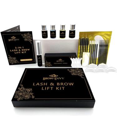 Brow Lamination & Lash Lift Kit | Complete 2-in-1 DIY Eyelash Perm | Professional Supplies for Home Use | Includes Manual - Buy Online on GoSupps.com