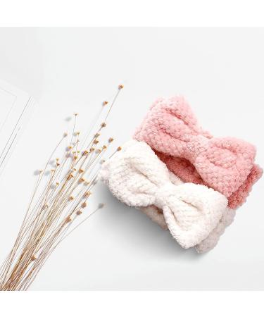 Buy Spa Facial Headbands - 2-Piece Elastic Hair Bands for Women & Girls | Perfect for Makeup Skin Care Yoga & Shower - Buy Online on GoSupps.com