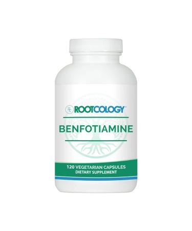 Rootcology by Dr. Izabella Wentz | Benfotiamine | 300mg Benfotiamine Form of Thiamine (Vitamin B1) | 120 Capsules