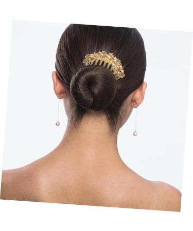 DOITOOL hair comb clips pin petal headgear top clip hair side combs large Diamond Clip diamond Korean version tiara comb accessories hair spring headband hairpin Twist Hair piece - Buy Online on GoSupps.com