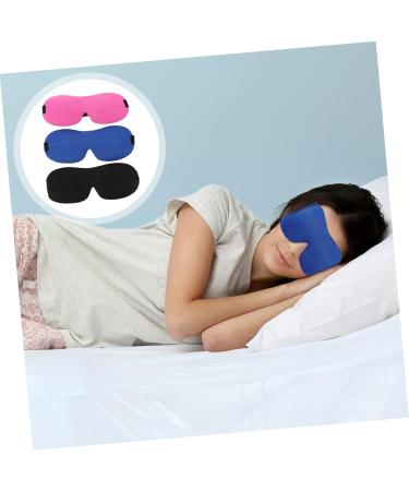 FOMIYES 12 Pcs 3D Silk Sleep Masks - Eye Covers for Kids & Adults Satin Blindfolds for Travel & Sleep Assorted Colors - Buy Online on GoSupps.com