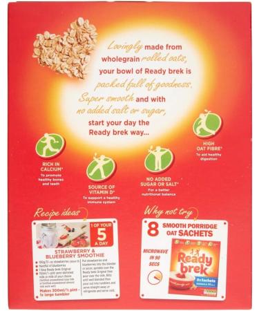 Ready Brek Original 750 g - Buy Online on GoSupps.com