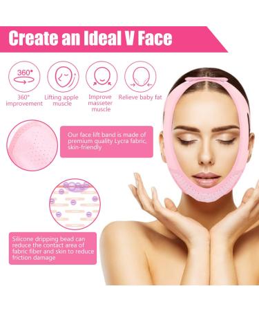 Women's Double Chin Girdle - Slimming Facial Mask & V Face Strap for a Defined Jawline - Buy Online on GoSupps.com