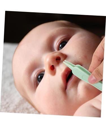 Hemoton Precision Tweezers 25-Piece Set for Baby Toiletries - Round Head Booger Clip and Stuff Cleaner in Assorted Colors - Buy Online on GoSupps.com