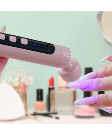 Biniveil Electric Nail File UV Nail Lamp 2 in 1 Electric Nail Drill Professional Portable Electric Manicure Pedicure for Acrylic Gel Nails Polishing Curing - Buy Online on GoSupps.com