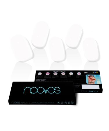 NOOVES NOOVES 20 Premium Semi-Cured Gel Nail Polish Set with 1 Nail File and 1 Vegan Orange Stick