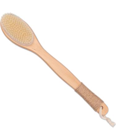 K-Pro Back Brush with Long Handle - Dual-Sided Soft & Hard Bristles for Ultimate Body Care | International Shipping - Buy Online on GoSupps.com