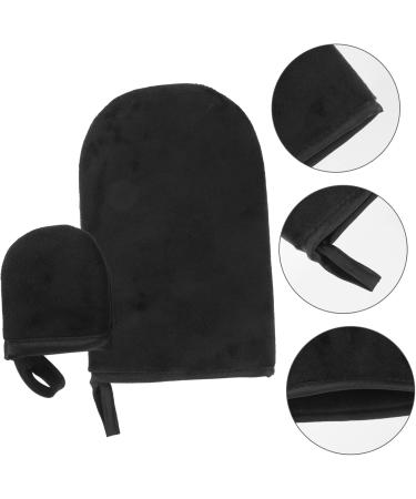 minkissy 3 Sets tanning gloves body lotion applicator face mitt for tanning lotion back tanning mitt self tanner mitt face tan mitt soft tanning mitt back lotion flocking pe Nail supplies - Buy Online on GoSupps.com