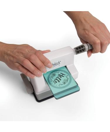 Sizzix Sidekick Starter Kit 661770: Portable Manual Die Cutting & Embossing Machine for Arts, Crafts, Scrapbooking & Cardmaking | 6.35 cm Opening - Buy Online on GoSupps.com