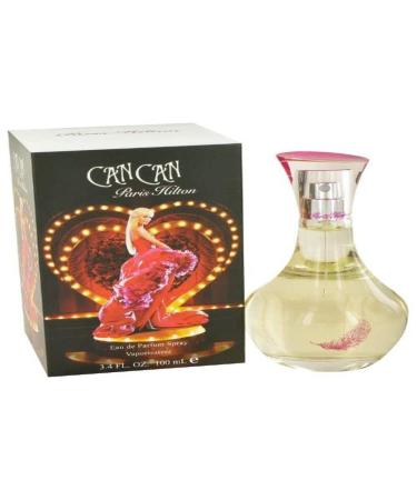 Paris Hilton Can Can Eau de Parfum Spray 3.4 Fluid Ounce 3.4 Fl Oz (Pack of 1)