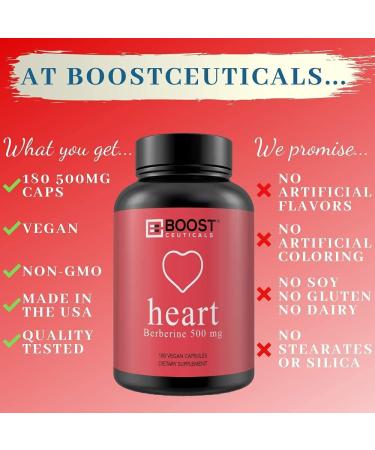 BoostCeuticals Berberine 500mg Natural Metabolism and Blood Sugar Support - Buy Online on GoSupps.com