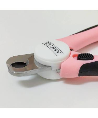 AMG Professional Pet Nail Clippers for Dogs & Cats with Protective Guard and Ergonomic Design - Includes Nail File - Ideal for Large & Small Pets - Buy Online on GoSupps.com