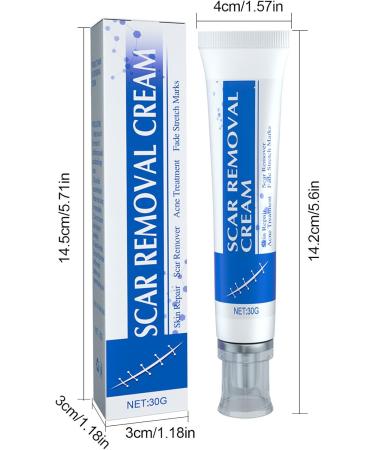  LINGJIONG Anti-stretch mark cream 30 soothing cream for old scars | Scar smoothing reduces the appearance of aging and new scars for stretch marks injuries - Buy Online on GoSupps.com