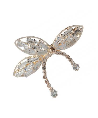 minkissy 1pc Hairpin Party Headdress Hair Accessories Women Hair Clip Clip Delicate Hair Clip Hair Accessory for Women Butterfly-shape Hair Clips Girl Decorate Fashion Rhinestones