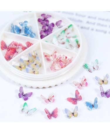 Nail Art Decorations 3D Colorful DIY Resin Jewelry Nail Art Rhinestones Decoration Nail Ornaments Diy Manicure Accessories 30PCS Style1 nail art decorations - Buy Online on GoSupps.com