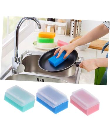 ADOCARN 15 Pcs Baby Brush Scrubber Massage Shower Set + Sponge Scrubber - Baby Bath Essentials - Buy Online on GoSupps.com