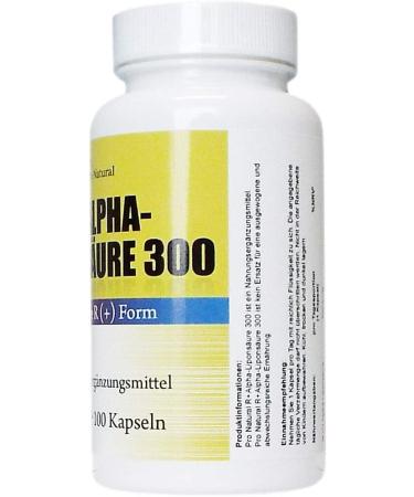 3 Pack Alpha Lipoic Acid R-Form 300mg - 300 Vegetarian Capsules Made in Germany | Pure & Potent Antioxidant Supplement - Buy Online on GoSupps.com