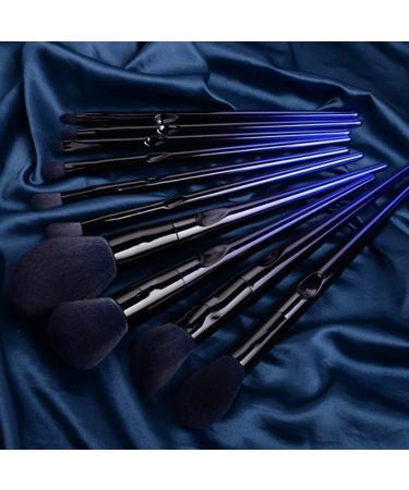10-Piece Makeup Brush Set with Bag - Foundation Concealer Eyeshadow Eyeliner & Blusher - Ideal for Flawless Makeup Application - Ships Internationally - Buy Online on GoSupps.com