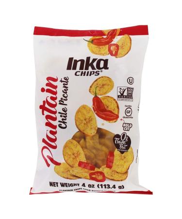 Inka Crops Chile Picante Plantain Chips pack of 12