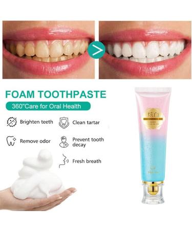 Toothpaste Removes Stains and Whitening Fresh Breath Removes Stains Restores and Protects Teeth Suitable for Everyone. (2PCS) - Buy Online on GoSupps.com