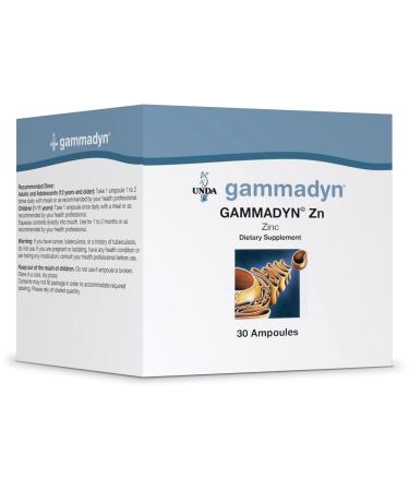 UNDA GAMMADYN Zn | Zinc Oligo-Element Supplement | 30 Ampoules