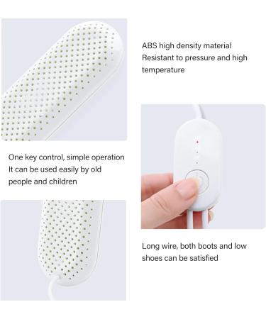 Household Boot Dryer Deodorizer Smart Core Household Shoe Dryer Shutter Design for Travel (White) - Buy Online on GoSupps.com