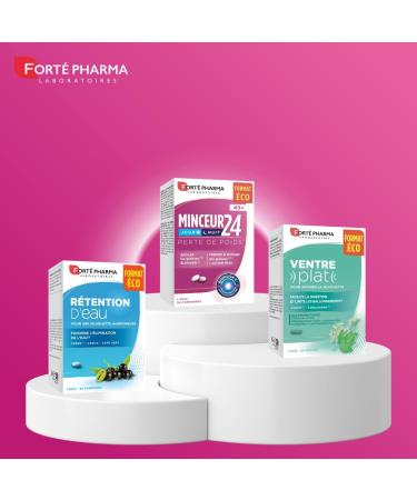 Fort Pharma - Slimming 24 45+ | Slimming Supplement for Women 45+ - Elimination - Fat Burning | Collagen Vitamin B Horsetail Chili Zinc Chromium | 56 Tablets - Buy Online on GoSupps.com