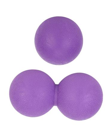 Healvian 2st yoga ball massage ball peanut-lacroße foam-fitness foot massager ice hockey muscle tensioner massage-lacrosse-ball household scrollrad fascia ball massage globe TPR