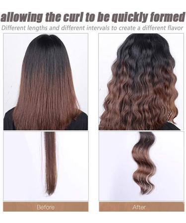 25MM Big Wave Hair Waver Curling Iron with Ceramic Tourmaline Triple Barrels - Buy Online on GoSupps.com