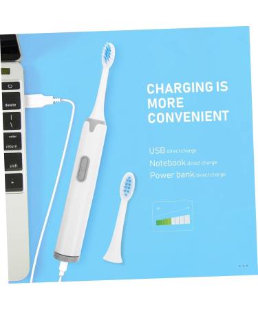 FRCOLOR Sonic Electric Toothbrush Set - 2 Pcs Smart Teeth Cleaner with Charging & Advanced Sonic Technology for Superior Oral Care - Buy Online on GoSupps.com