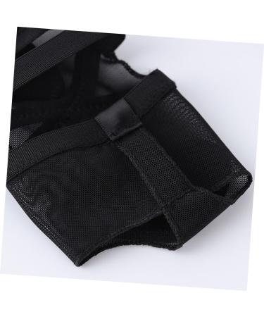 Didiseaon Toe Cushion Pads for Dance Heels - Black Silicone Full Palm Foot Cover Insoles for Fitness & Dancing Shoes - Buy Online on GoSupps.com