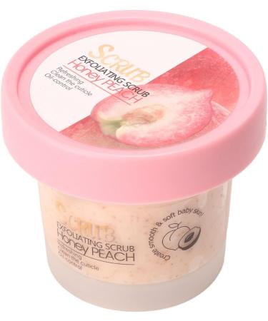 Verdant Touch Body Exfoliating Scrub Peach Skin Exfoliating Scrub Cream Deep Cleansing Unclog Pores Nourishing 100g - Buy Online on GoSupps.com