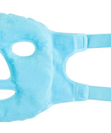 Cam2 Cool Mask | Reusable Gel Face & Eye Mask for Swollen Eyes & Dark Circles - Cooling Relief (Blue) - Buy Online on GoSupps.com