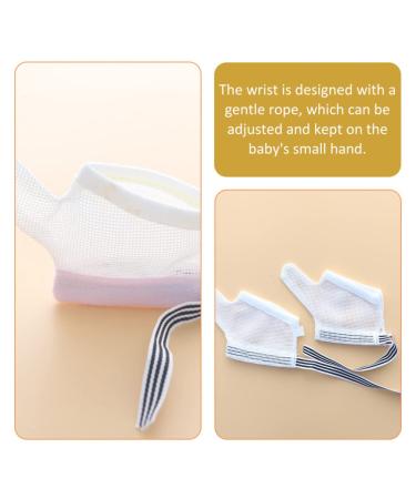 Healvian Thumb Brace Kit for Kids - Stop Thumb Sucking & Teething with Chewy Gloves - 2 Pairs Included - Thumb Splint for Baby & Infant - 11x7x0.5cm - Buy Online on GoSupps.com