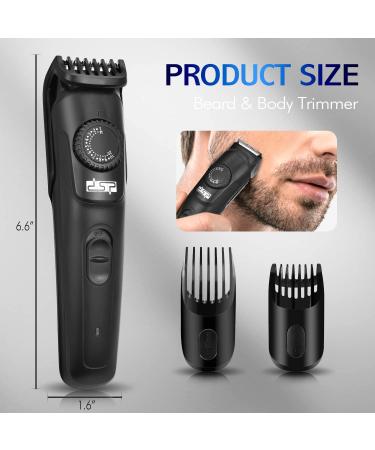 DSP Adjustable Beard Trimmer for Men | Cordless USB Rechargeable & Wheel Adjustable | Perfect for International Shipping - Buy Online on GoSupps.com
