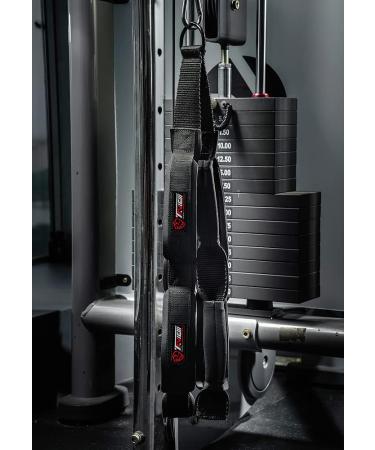 Tricep Rope Cable Attachment for Greater Range Of Motion - Dual Length Design - Buy Online on GoSupps.com