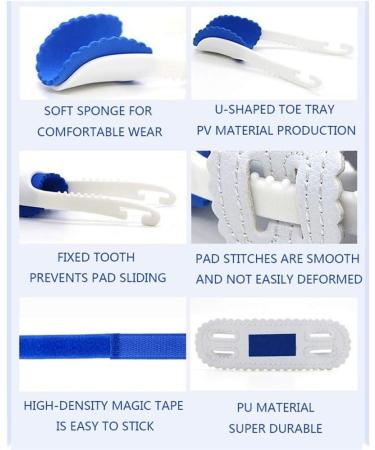 Buy Thumb Valgus Corrector - Adjustable Night Time Fixation for Overlapping Toes | Unisex Pressure Relief - Buy Online on GoSupps.com